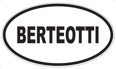 BERTEOTTI - Oval Magnet