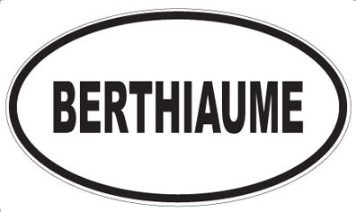 BERTHIAUME - Oval Magnet