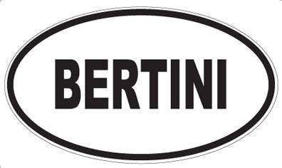 BERTINI - Oval Magnet