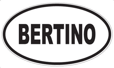 BERTINO - Oval Magnet