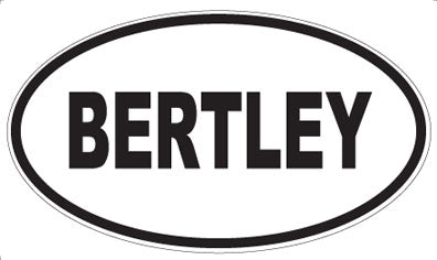 BERTLEY - Oval Magnet