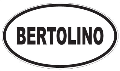 BERTOLINO - Oval Magnet