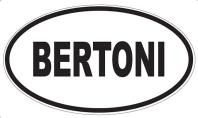 BERTONI - Oval Magnet