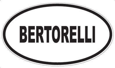 BERTORELLI - Oval Magnet