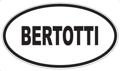 BERTOTTI - Oval Magnet