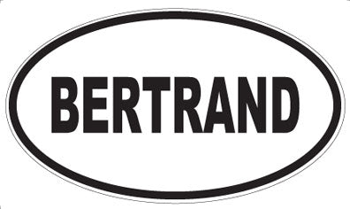 BERTRAND - Oval Magnet