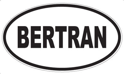 BERTRAN - Oval Magnet