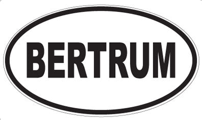 BERTRUM - Oval Magnet