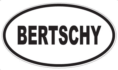 BERTSCHY - Oval Magnet