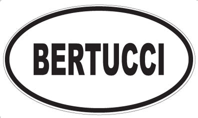 BERTUCCI - Oval Magnet