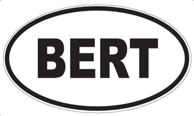 BERT - Oval Magnet
