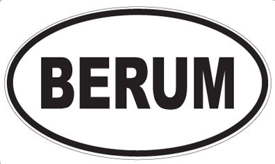 BERUM - Oval Magnet