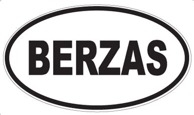 BERZAS - Oval Magnet