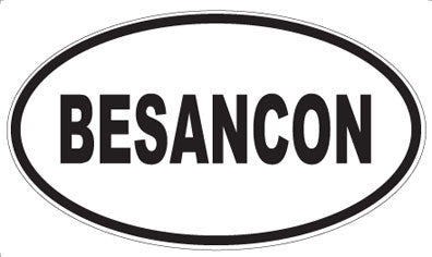 BESANCON - Oval Magnet