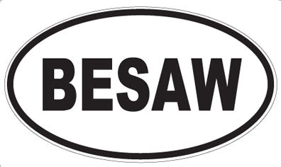 BESAW - Oval Magnet