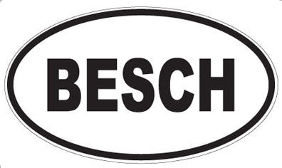 BESCH - Oval Magnet