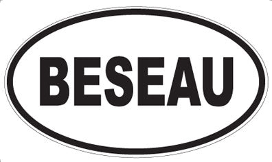 BESEAU - Oval Magnet