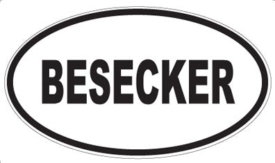 BESECKER - Oval Magnet