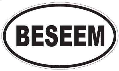 BESEEM - Oval Sticker