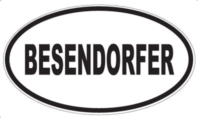 BESENDORFER - Oval Magnet