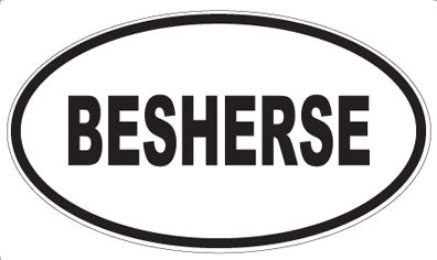 BESHERSE - Oval Magnet