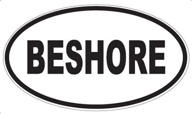 BESHORE - Oval Magnet