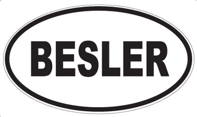 BESLER - Oval Magnet