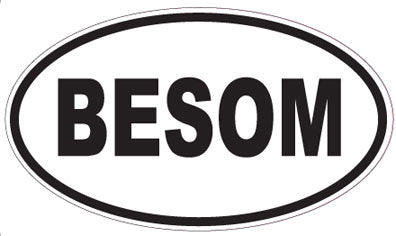 BESOM - Oval Magnet