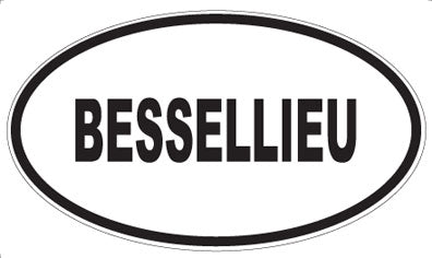BESSELLIEU - Oval Magnet