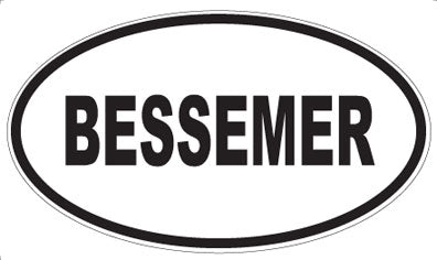 BESSEMER - Oval Magnet