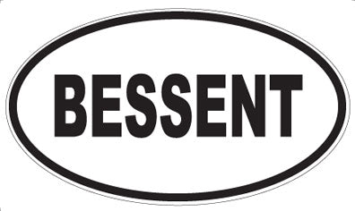 BESSENT - Oval Magnet