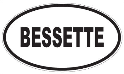 BESSETTE - Oval Magnet
