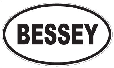 BESSEY - Oval Magnet