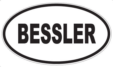 BESSLER - Oval Magnet
