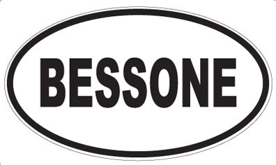 BESSONE - Oval Magnet