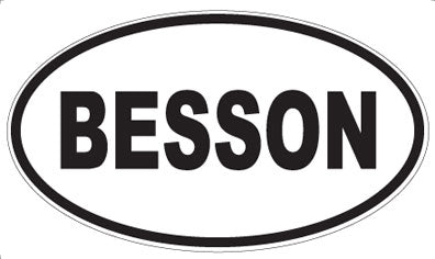 BESSON - Oval Magnet