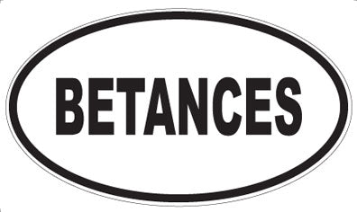 BETANCES - Oval Magnet