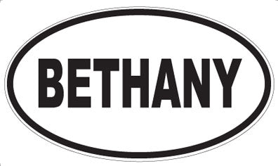 BETHANY - Oval Magnet