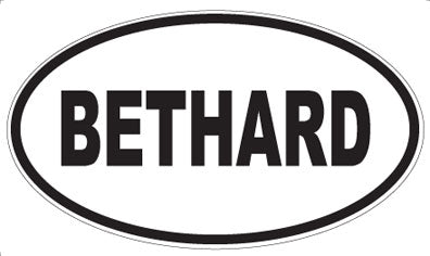 BETHARD - Oval Magnet
