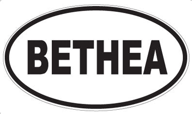 BETHEA - Oval Magnet