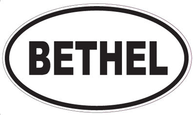 BETHEL - Oval Sticker