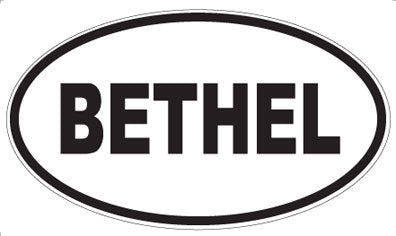BETHEL - Oval Magnet