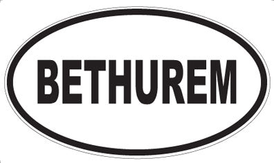 BETHUREM - Oval Magnet