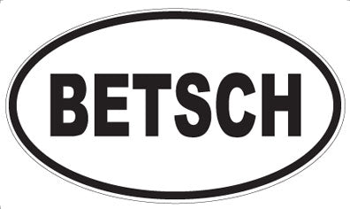BETSCH - Oval Magnet