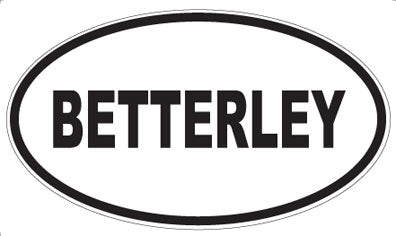 BETTERLEY - Oval Magnet