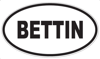 BETTIN - Oval Magnet