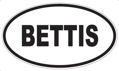 BETTIS - Oval Magnet