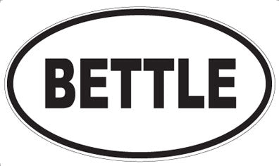 BETTLE - Oval Magnet
