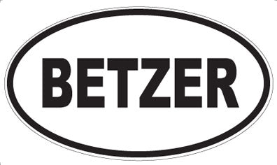BETZER - Oval Magnet