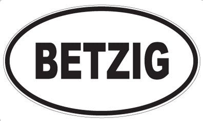 BETZIG - Oval Magnet